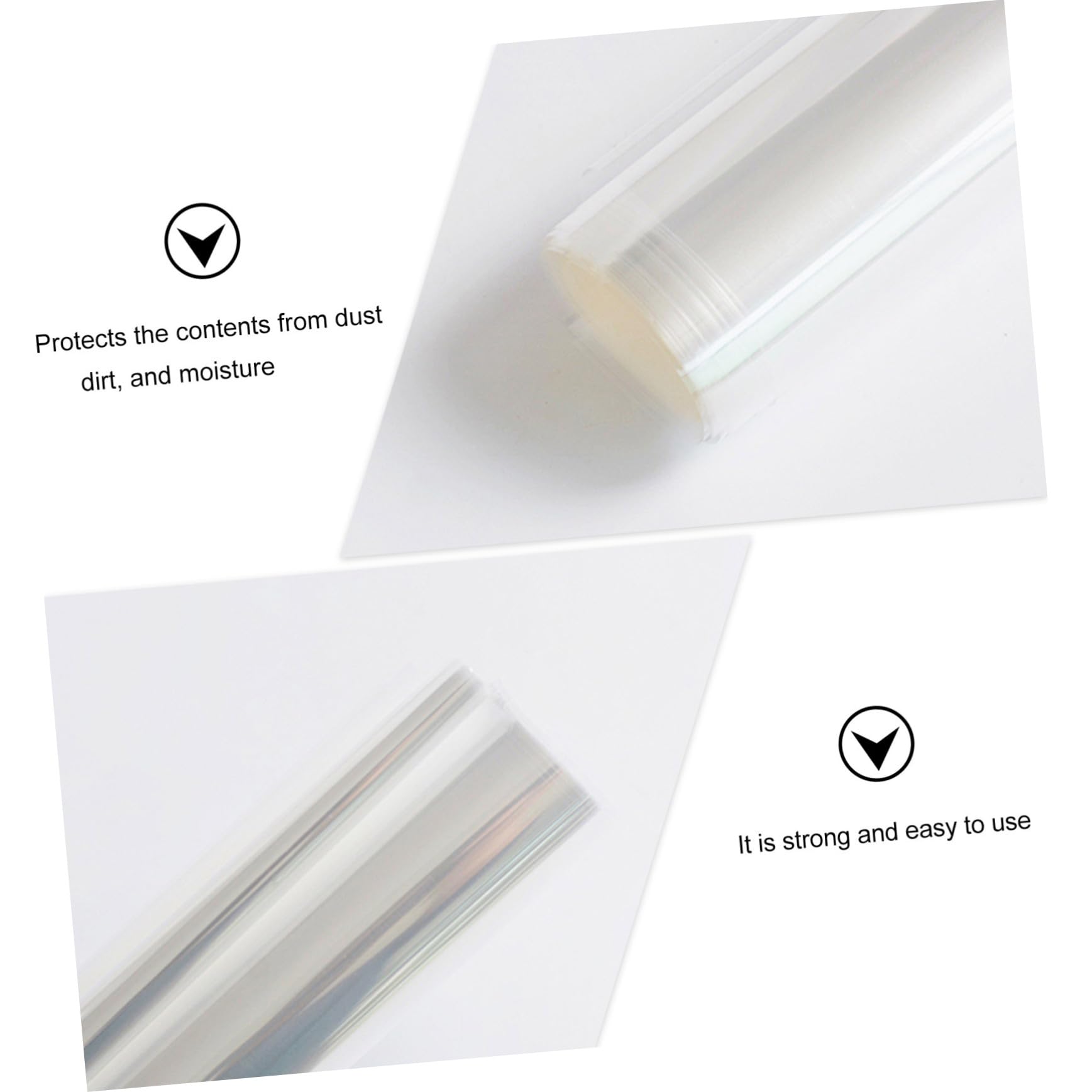 Rotolo Cellophane Trasparente per Bouquet e Cesti, 1 Rotolo Bopp