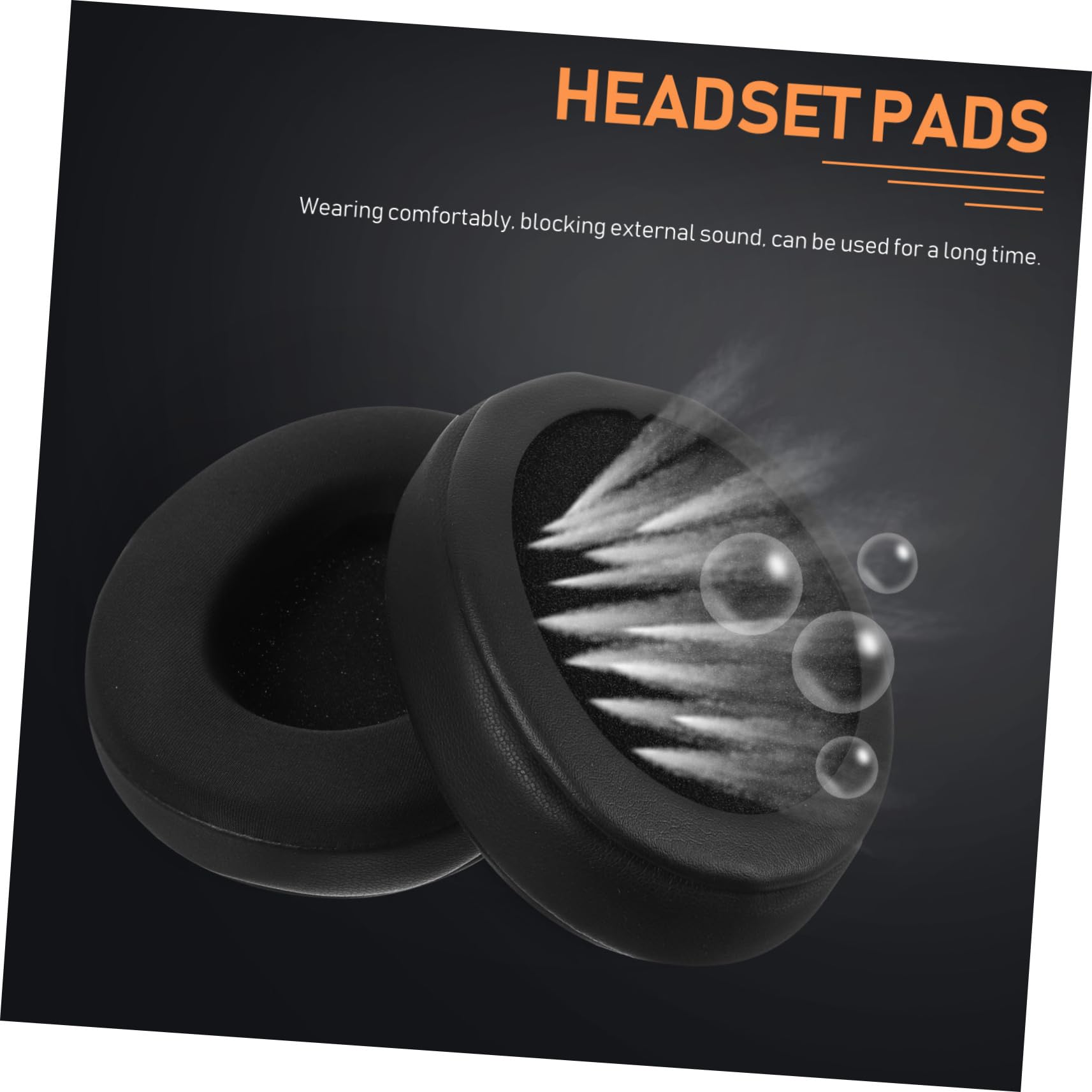 NUOBESTY 2 Series Almohadillas De Repuesto para Auriculares Compatibles Cómodas 2 Piezas*2