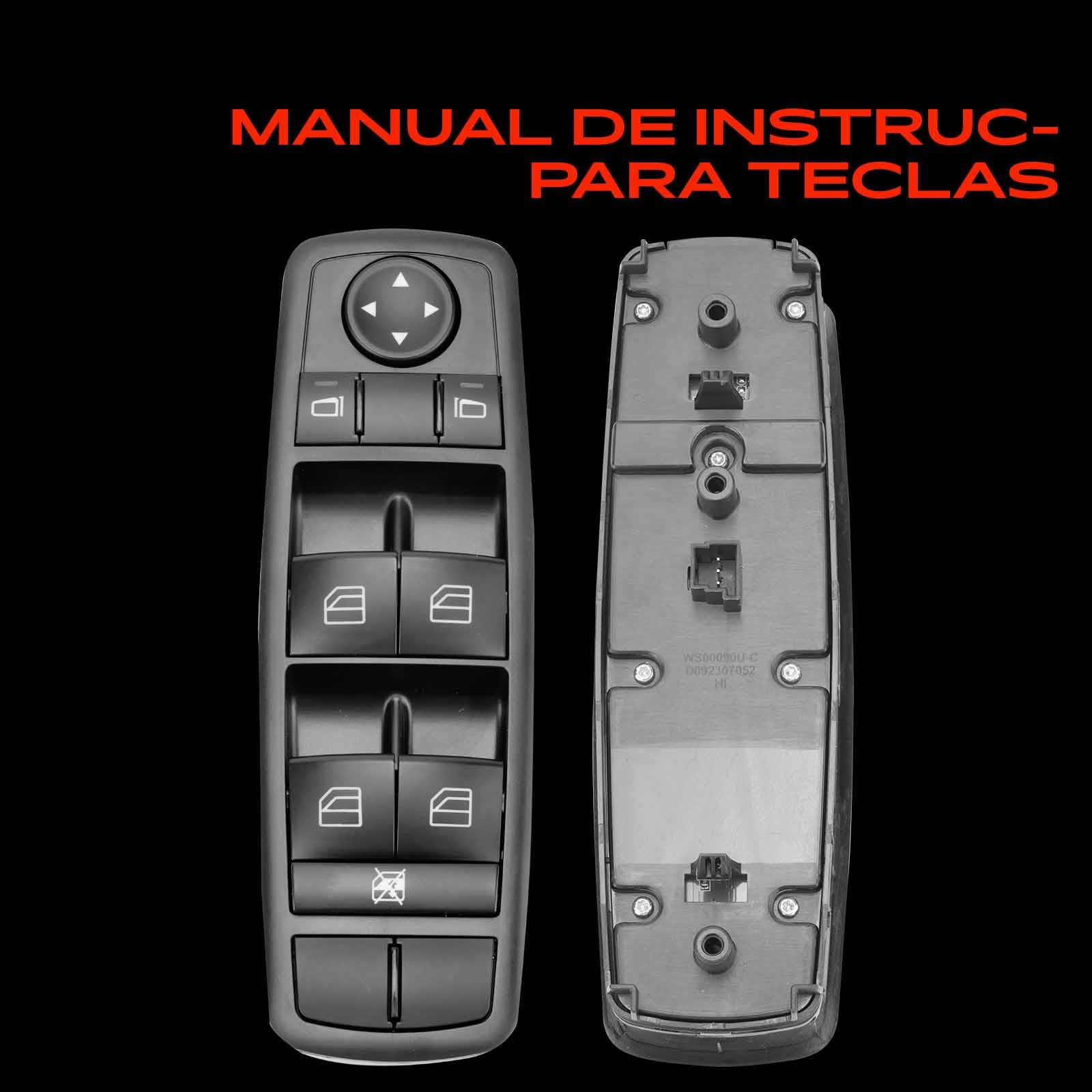 Frankberg Unidad de control del interruptor del regulador de ventana