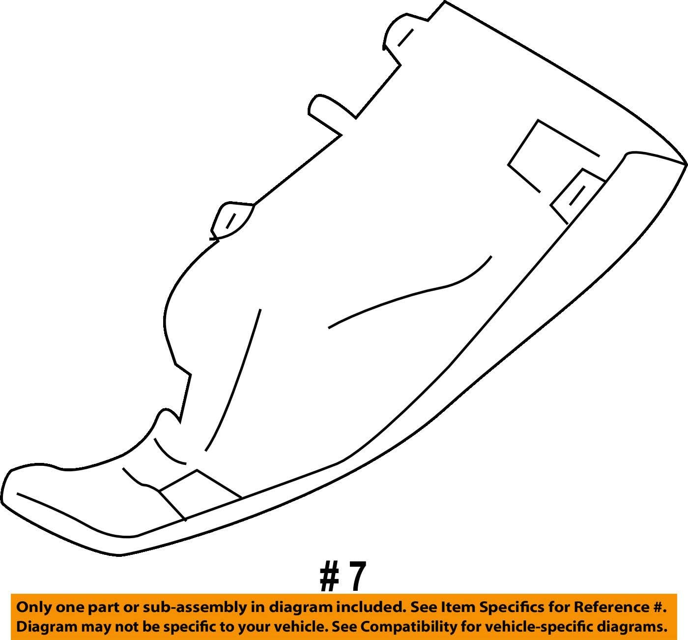 Ford OEM Interior Rear View Mirror Cover EK4Z17D550AB Image 6