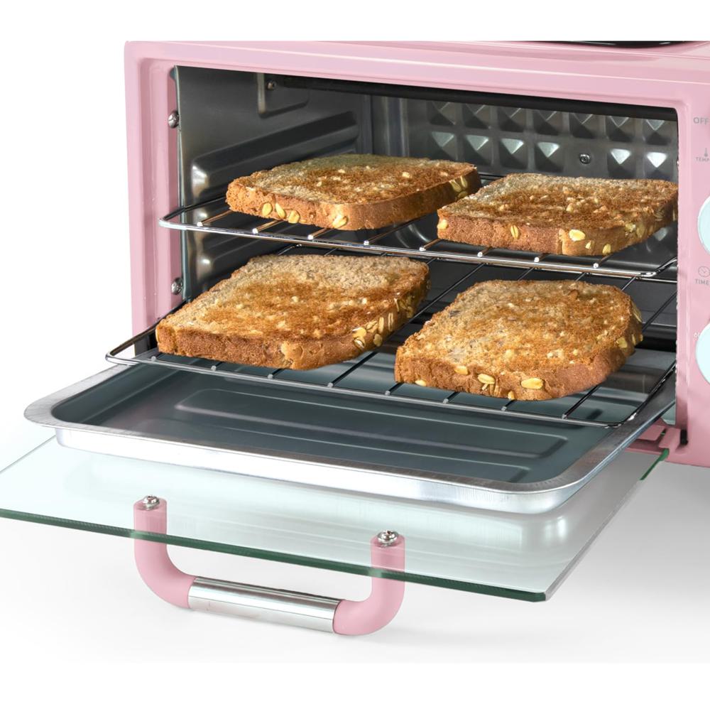 Amazon.com: Nostalgia 3-in-1 Retro Breakfast Station - Includes 5