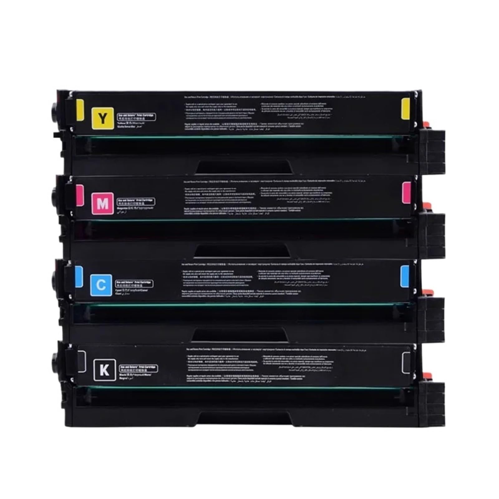 Générique Compatible avec Ricoh, 1SET 4PCS Toner Europe Puce