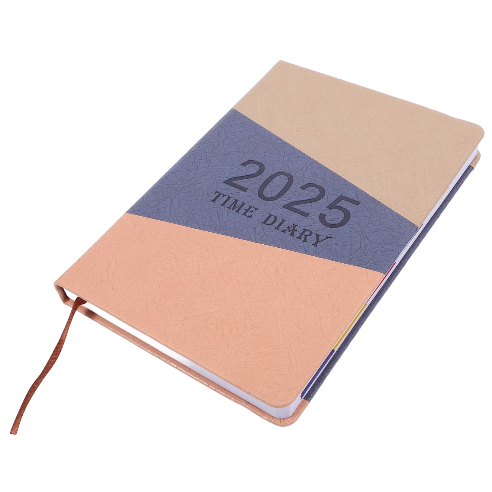 Ładny notatnik, spersonalizowany notatnik, planer biurowy na rok 2025 Planista dla nauczycieli Plan dzienny Notatnik Notatnik planowania Planer tygodniowy Harmonogram biura(Purple)