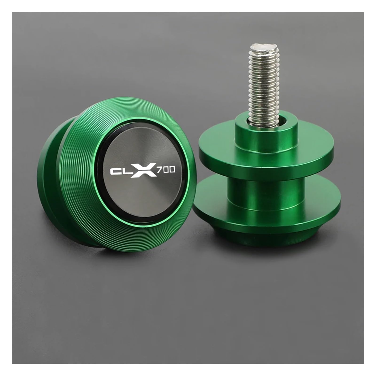 Fsjgbnhokvn 10Mm Green Motorcycle Paddock Stand Spool Sliders For Cfmoto 700Clx 700 Clx Clx700 2023 2022 2021 Motorcycle Cnc Swingarm Sliders Spools 10Mm(10Mm Green)
