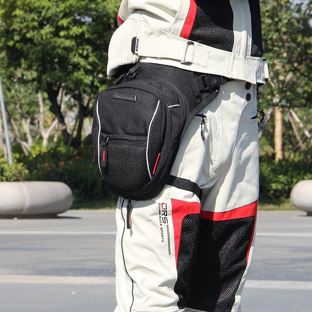Pernera Moto Bolsa for Pierna, for Muslo, Cartuchera for Motocicleta, Impermeable for, De Equipaje for, Multifuncional for Cintura for Al Aire Libre(1)