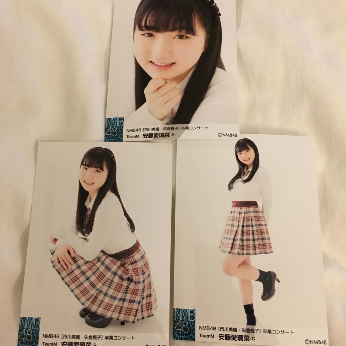 山本彩 生写真［市川美織・矢倉楓子］卒業コンサート A A ： 山本彩/NMB48 市川美織・矢倉楓子 卒業コンサート 会場限定