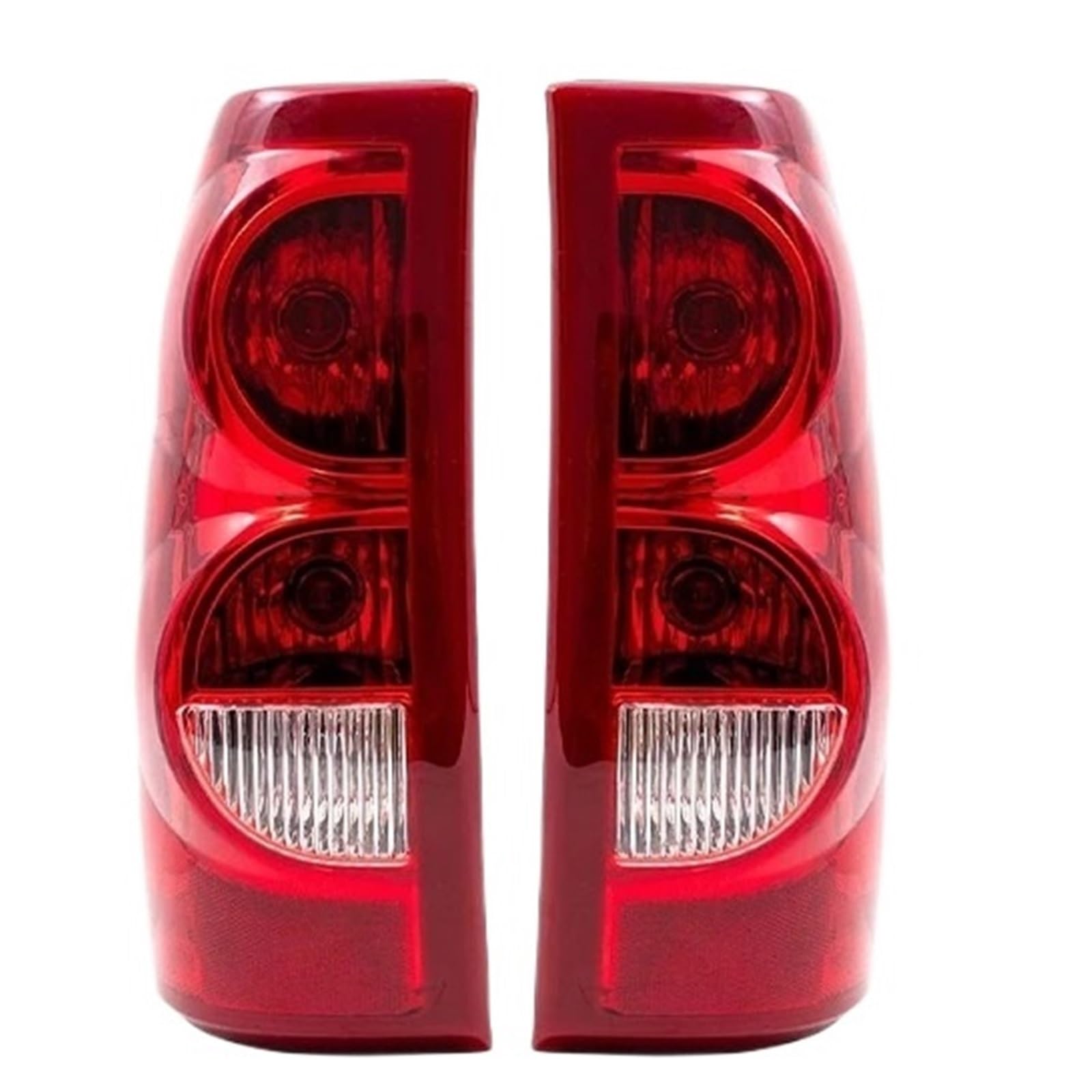 Lampa tylna zespolona 2 szt. LED tylne światło tylne montaż Do do Silverado 2003-2006 części samochodowe 19169002 19169003 19169004 19169005(Red)