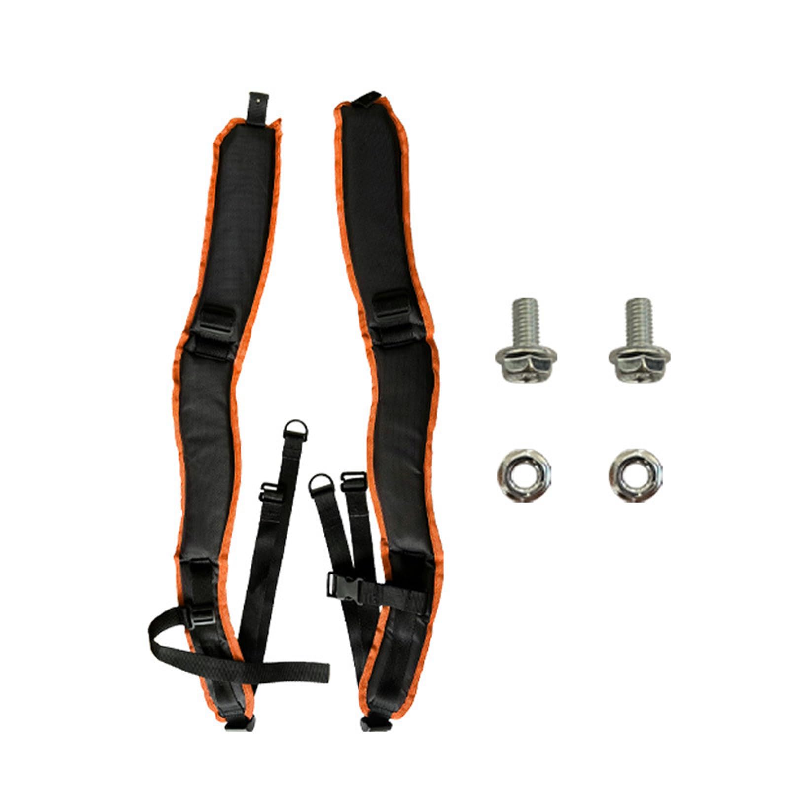 Msioytog Reinforced Shoulder Harness Strap For Br800 / Br800x Blower Adjustable Padding Fatigue Resistance Seamless Integration Adjustable Shoulder Straps For Backpack Blower