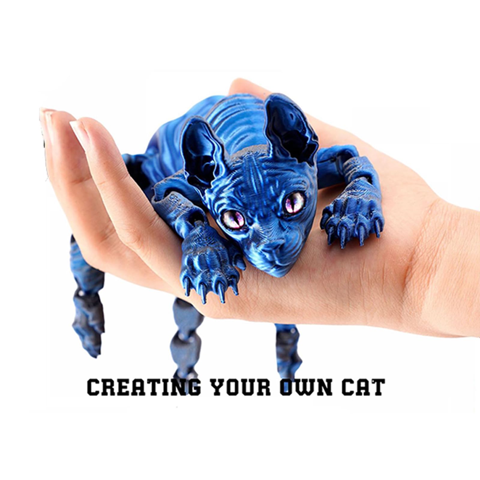 Giocattolo con gatto stampato in 3D,
