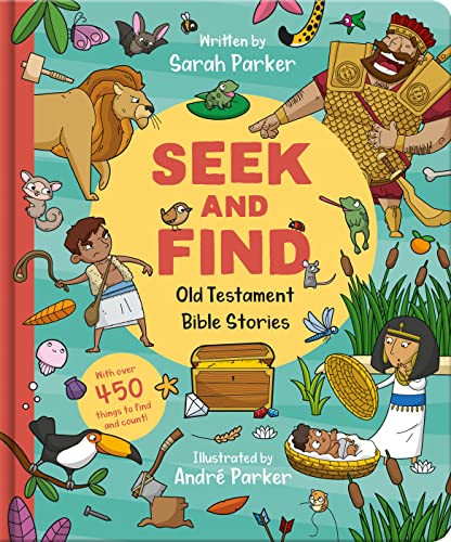 Image of Seek and Find: Old Testament Bible Stories: With over 450 things to find and count! (Fun interactive Christian book to gift kids ages 2-5, Christmas gift)