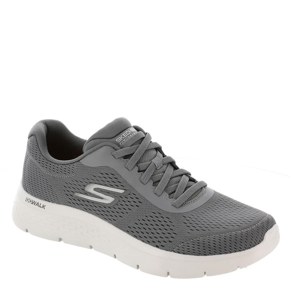 Skechers Go Walk Flex, Scarpe da Ginnastica Uomo, Grigio, 43 EU