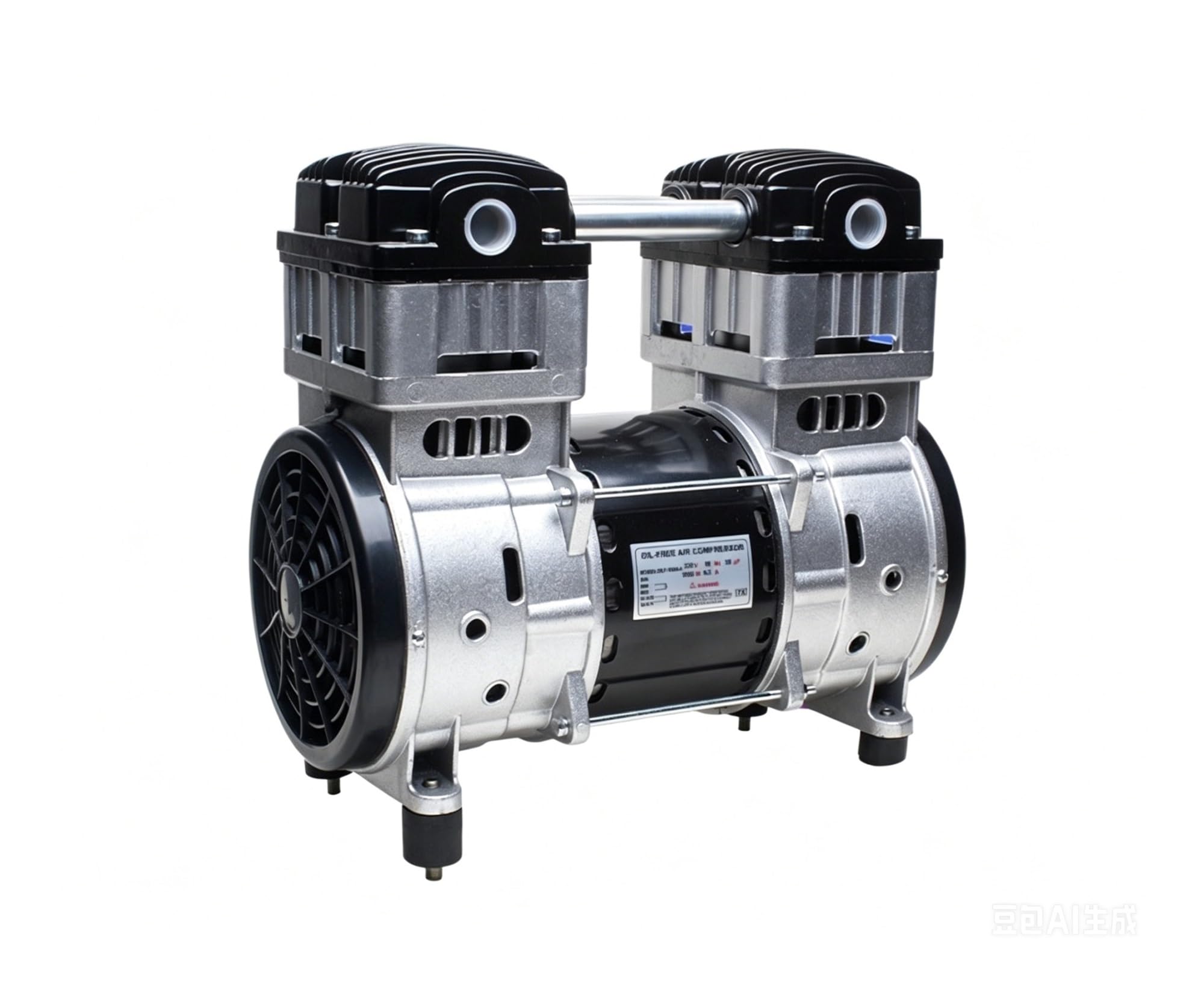Silent Air Compressor Machine Head Air Compressor 220V Silent Oil-Free Air Compressor 550W Vacuum Air Pump Pumping(A)