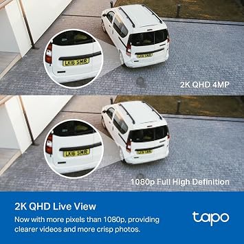 Tapo C720, Akıllı Projektör Kamerası, 2K QHD, 2800 Lumen, Hareketle Etkinleşen Projektör, Yapay Zeka Desteği, IP65, Yerel/Bulut Depolama