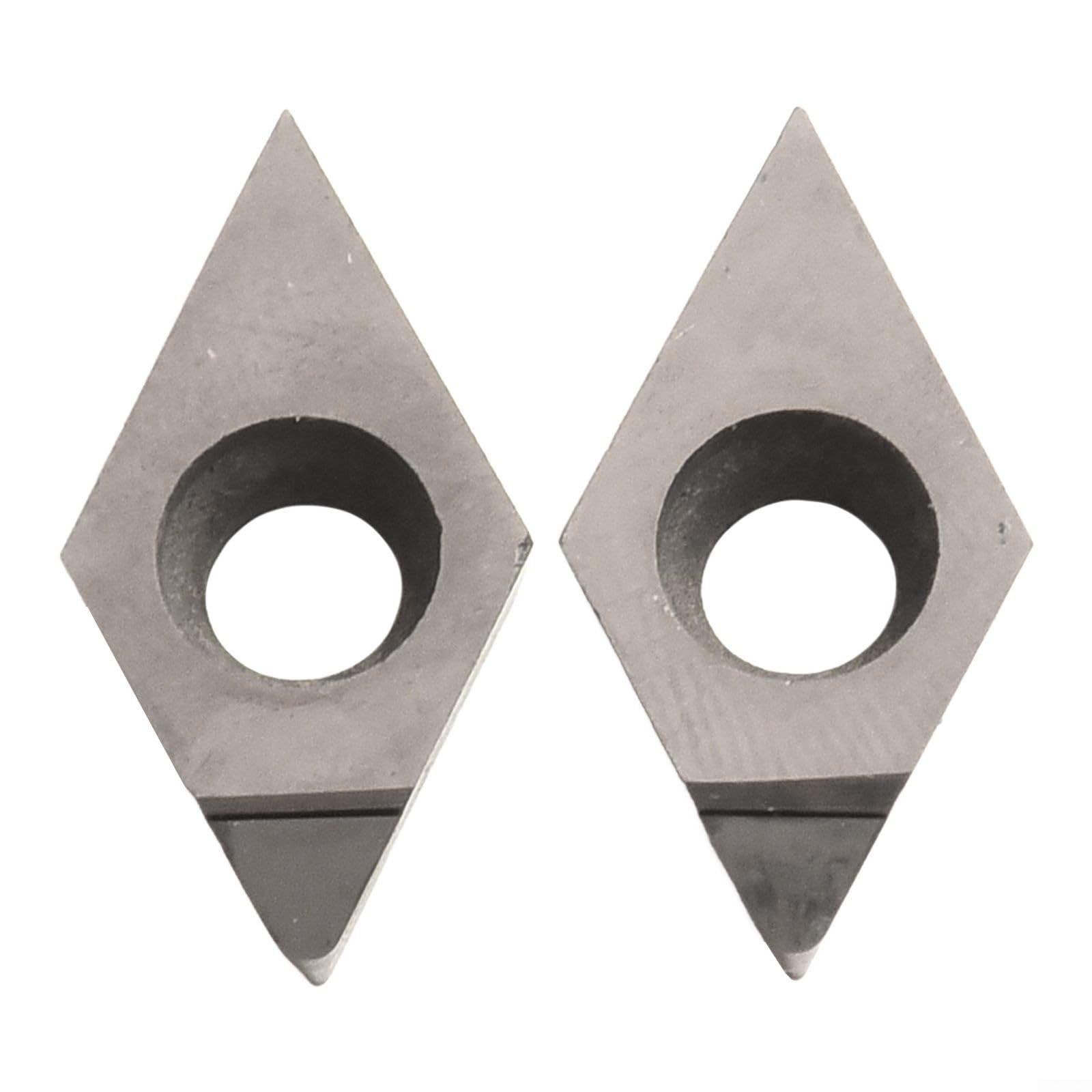 DCGT11T308 Inserti PCD CNC per Finitura Alluminio Metalli Non Ferrosi - Confezione da 2