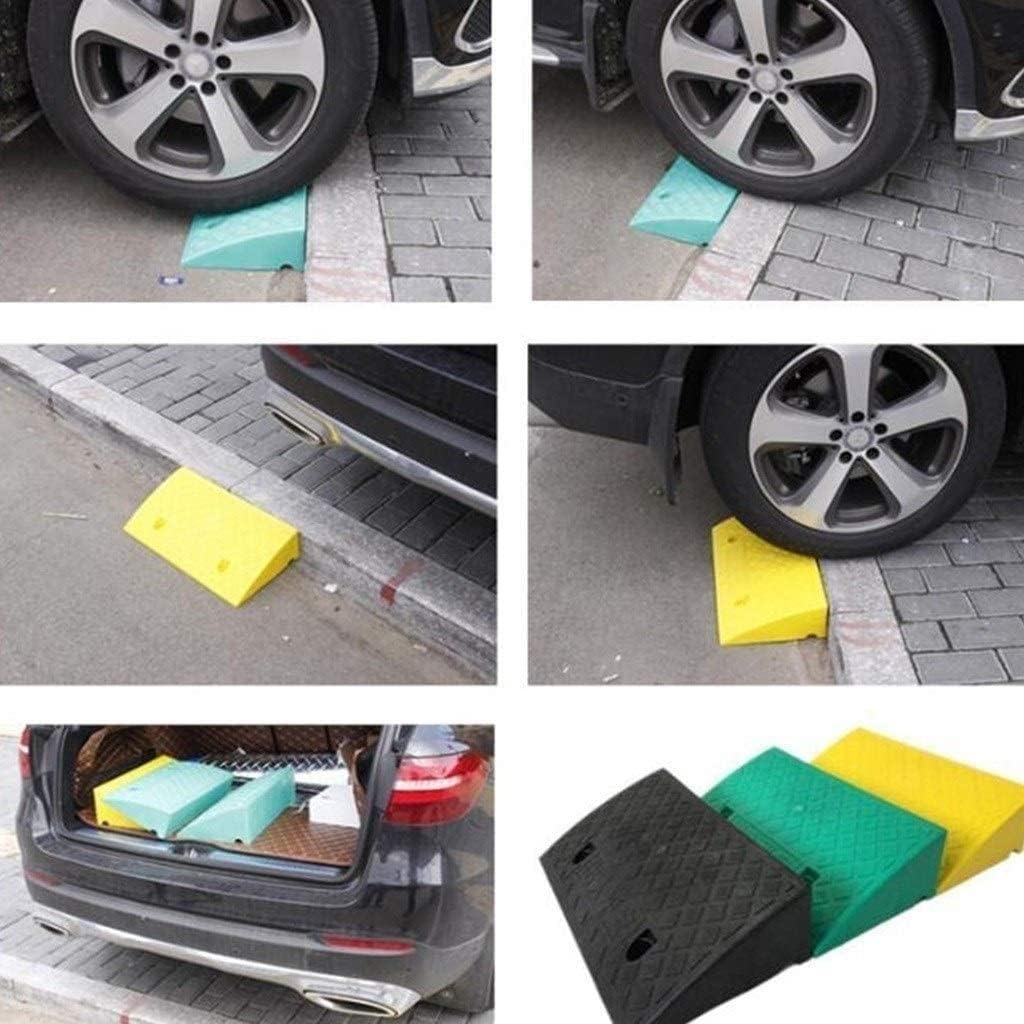 スロープ 縁石ランプスロープパッドファミリーランプ保護プラスチックランプマット滑り滑り携帯用オートバイランプ屋外車のランプ 13cm 27 50 Black Color Size 見事な創造力 Color