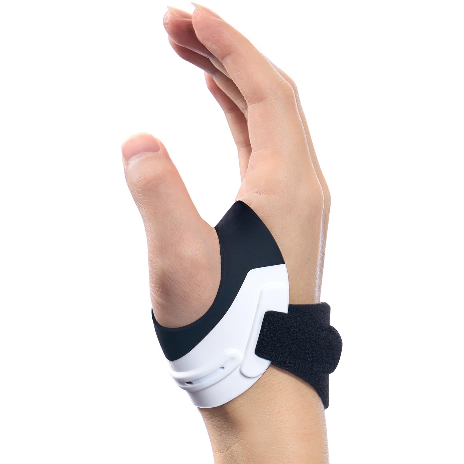 Gambo Tutore ergonomico per pollice: fascia per pollice CMC per alleviare il dolore nella base del pollice, ortesi traspirante e morbida per pollice unisex (destra, L)
