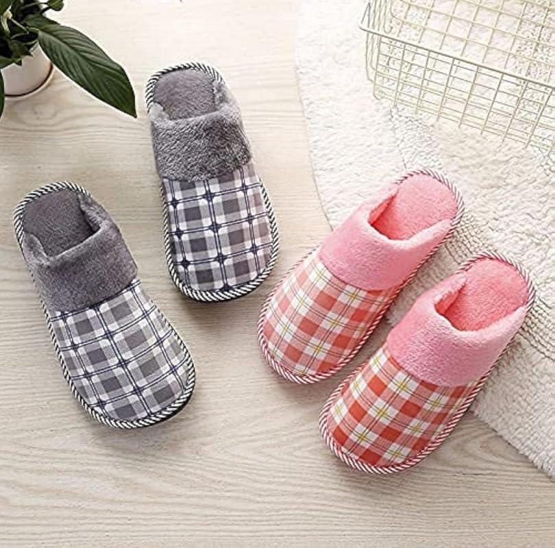 Image of Wolvesden Home Flip-Flops & Slippers Indoor Non-Slip Soft Fur Flip Flop Slides And Slippers Cute Flip Flops for Women