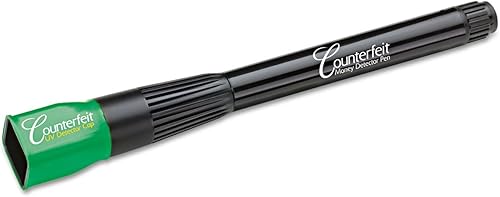 Dri Mark Lápiz detector de falsificación de dinero inteligente con luz LED UV reutilizable (DRI351UVB)