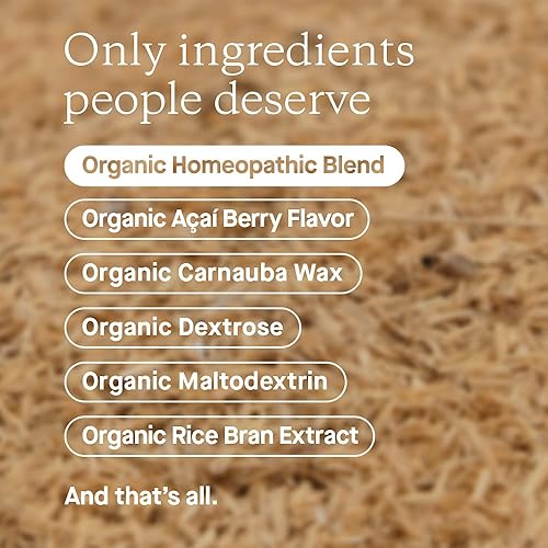 Miniatura 4 de Genexa Flu Fix  Remedio para la gripe multisíntoma para niños y adultos  Delicioso sabor a bayas de acai orgánico  Certificado orgánico y sin OMG