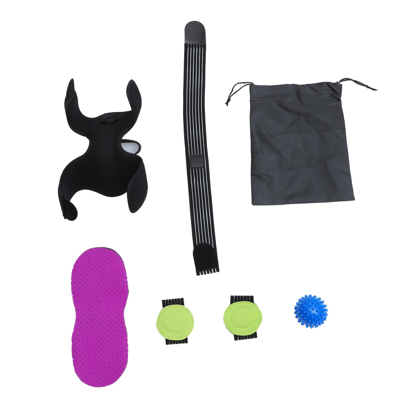 HOMOCONO Foot Drop Correction Plantar Night Splint Foot Brace Ankle Support Comfortable Random Color