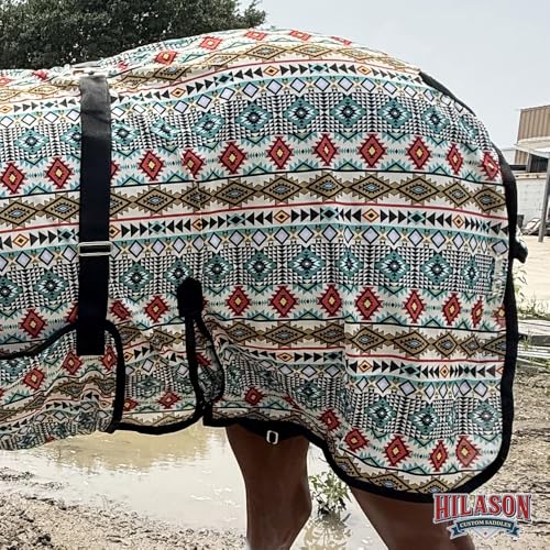 Image of 84 in HILASON Horse Fly Sheet Uv Protect Mesh Bug Mosquito Summer Spring