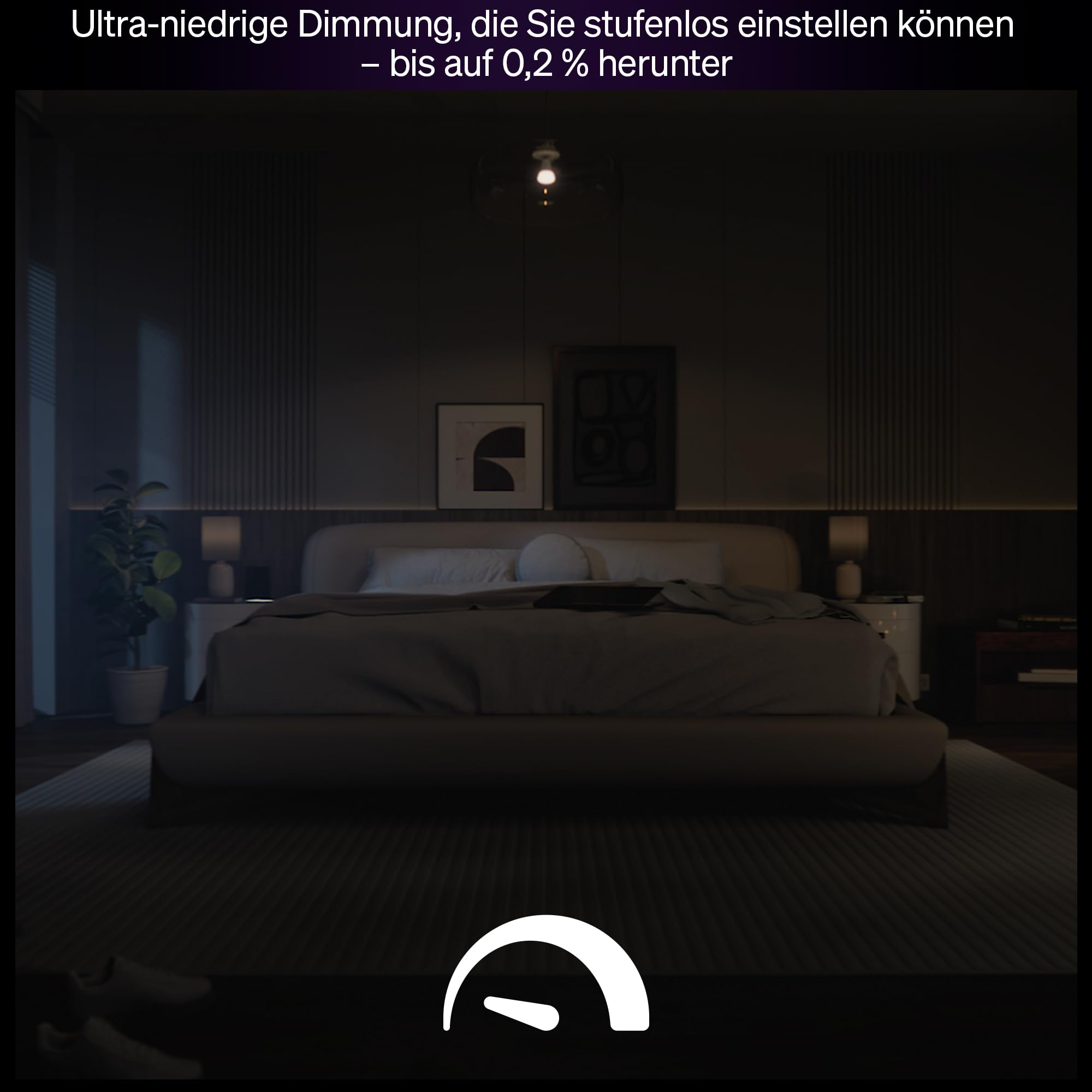 Philips Hue Smart LED A60 Lampe, Weiß und Color Ambiance, E27 Fassung, 6W, Vollspektrumlicht 1000K-20000K, 810 Lumen, dimmbar, kompatibel mit Alexa, Google Assistant und Apple Home, 4er Pack