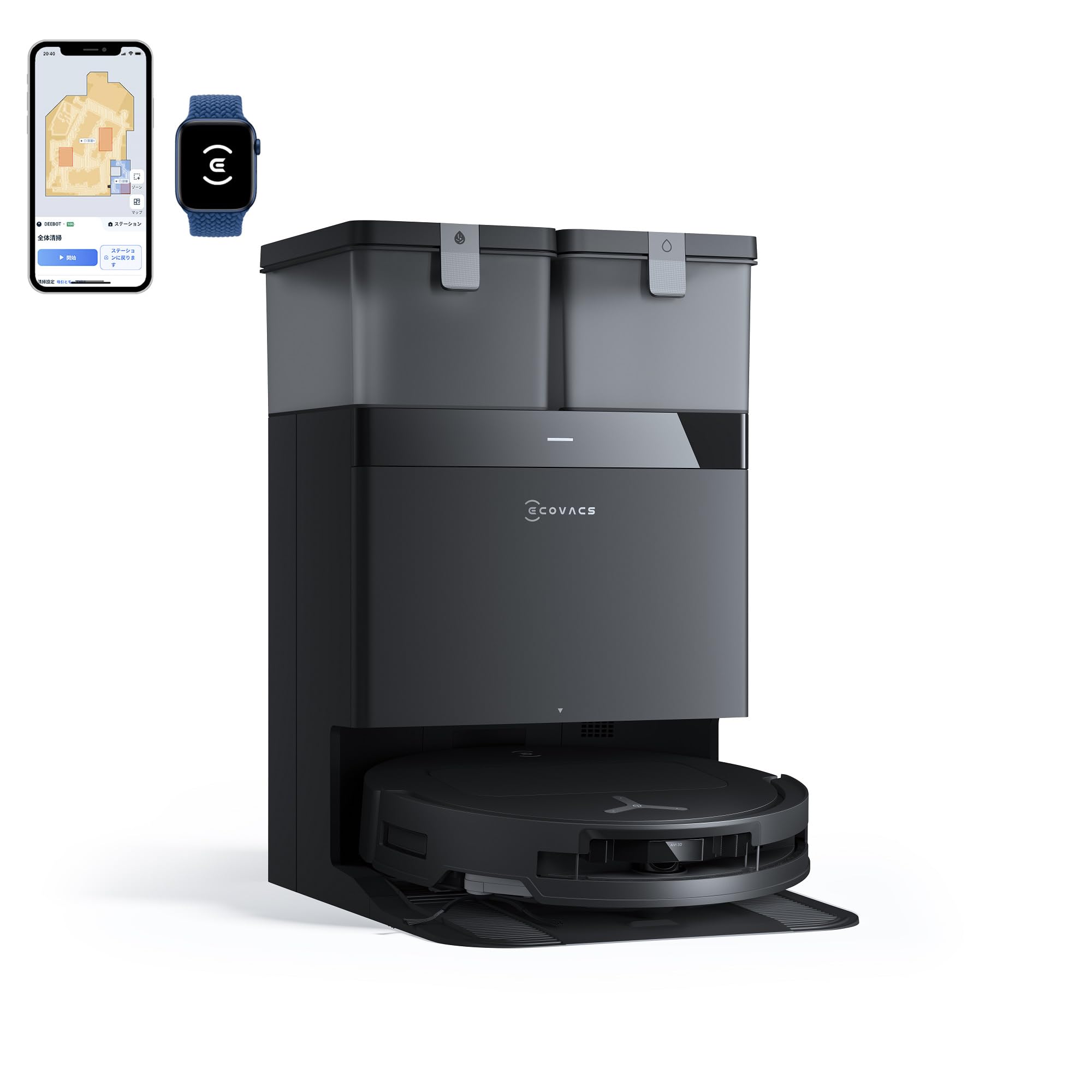 Amazon | ECOVACS(エコバックス) DEEBOT T50S OMNI 全自動 ロボット