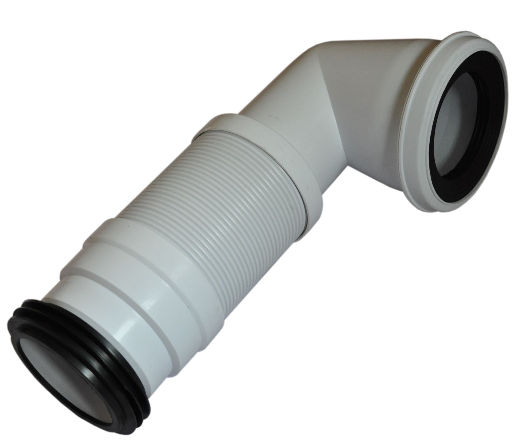 90 Degree Bent Flexible Toilet Pan Connector