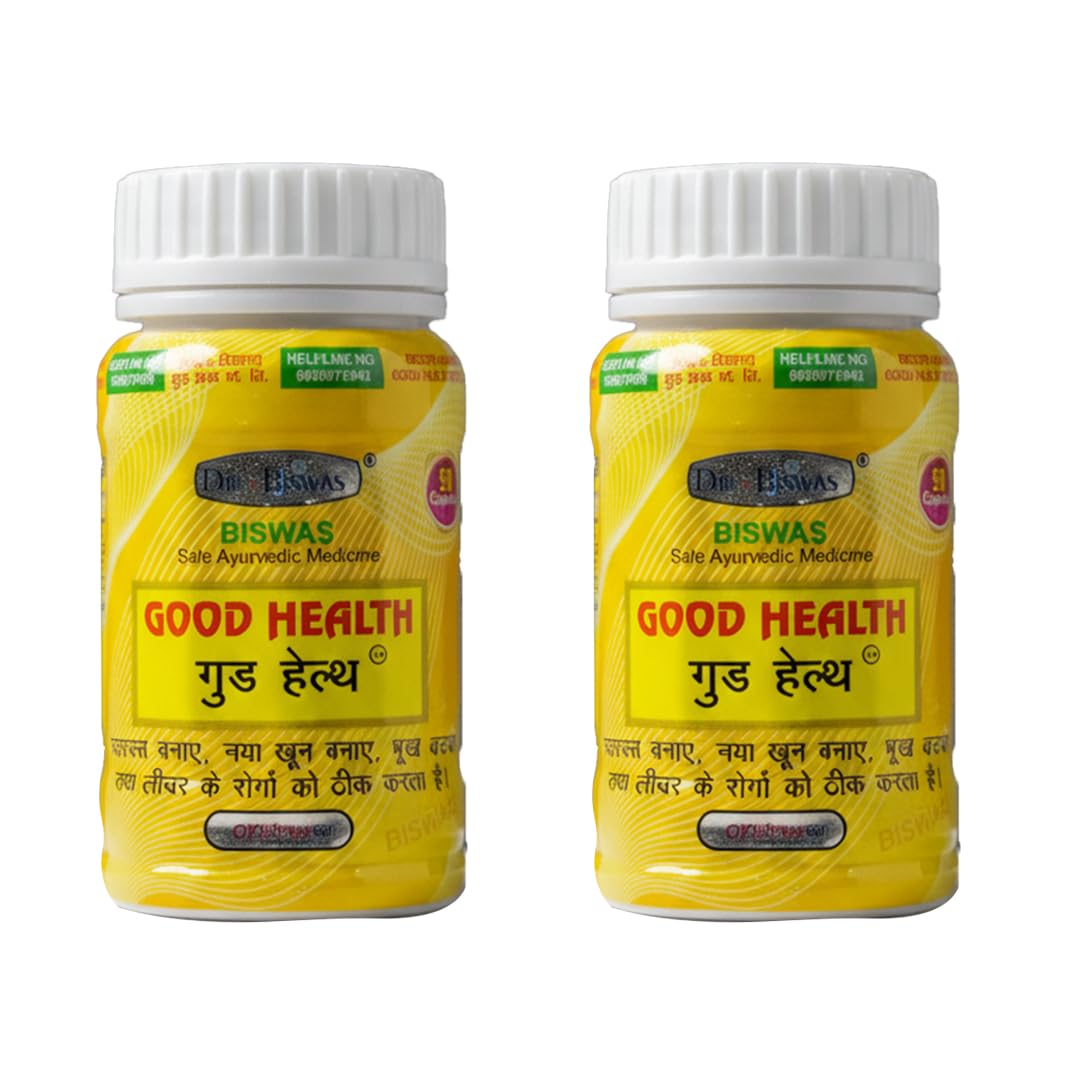 Dr Biswas Good Health Ayurvedic Capsules 100 Capsules Pack of 2 | Overall Wellness, Vitality-image-46