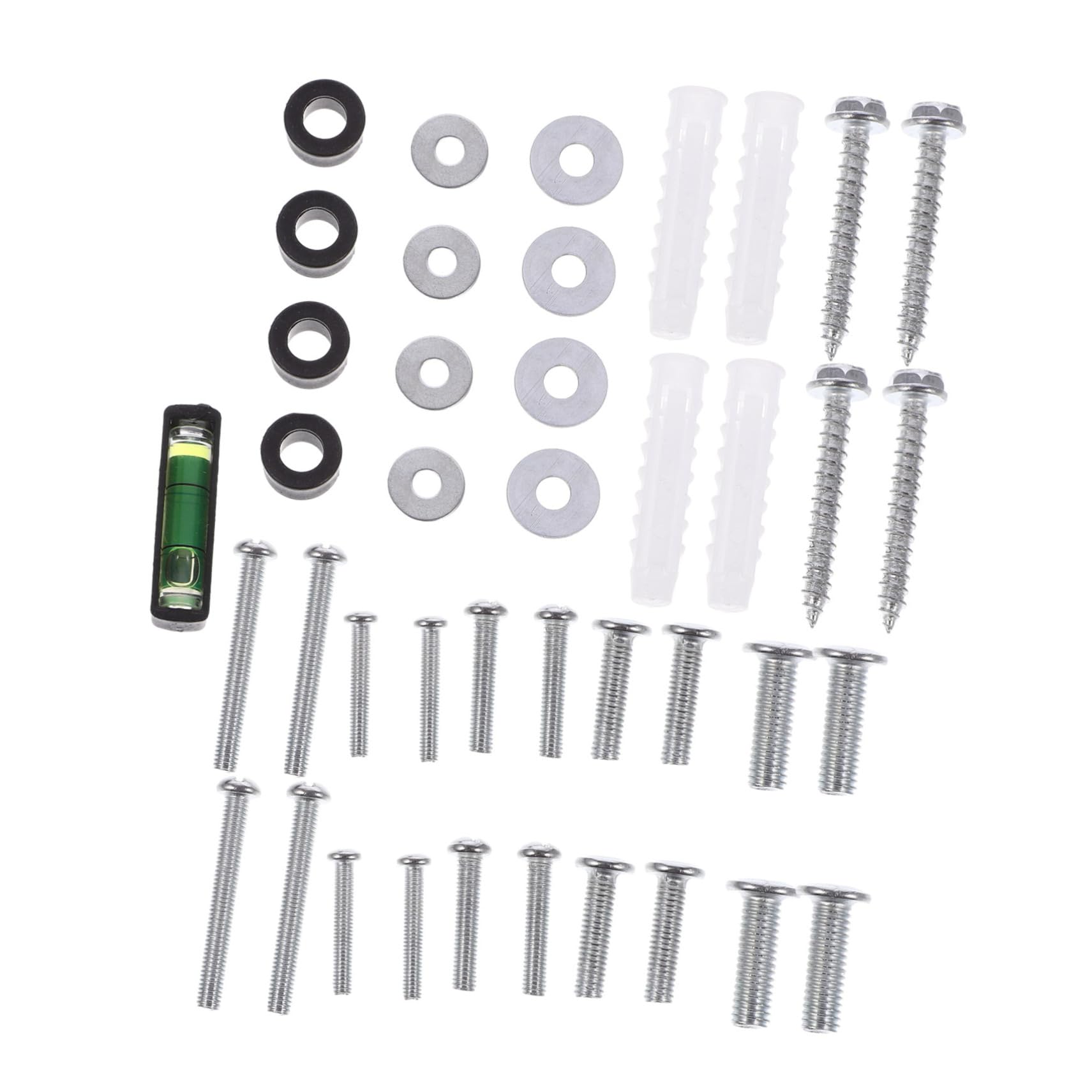 5 Set Di Viti Di Montaggio Per Supporto Tv Kit Di Fissaggio Per Montaggio Sottile Kit Di Montaggio A Parete Kit Di Montaggio Per Impieghi Gravosi Kit Di Viti Viti Materiali