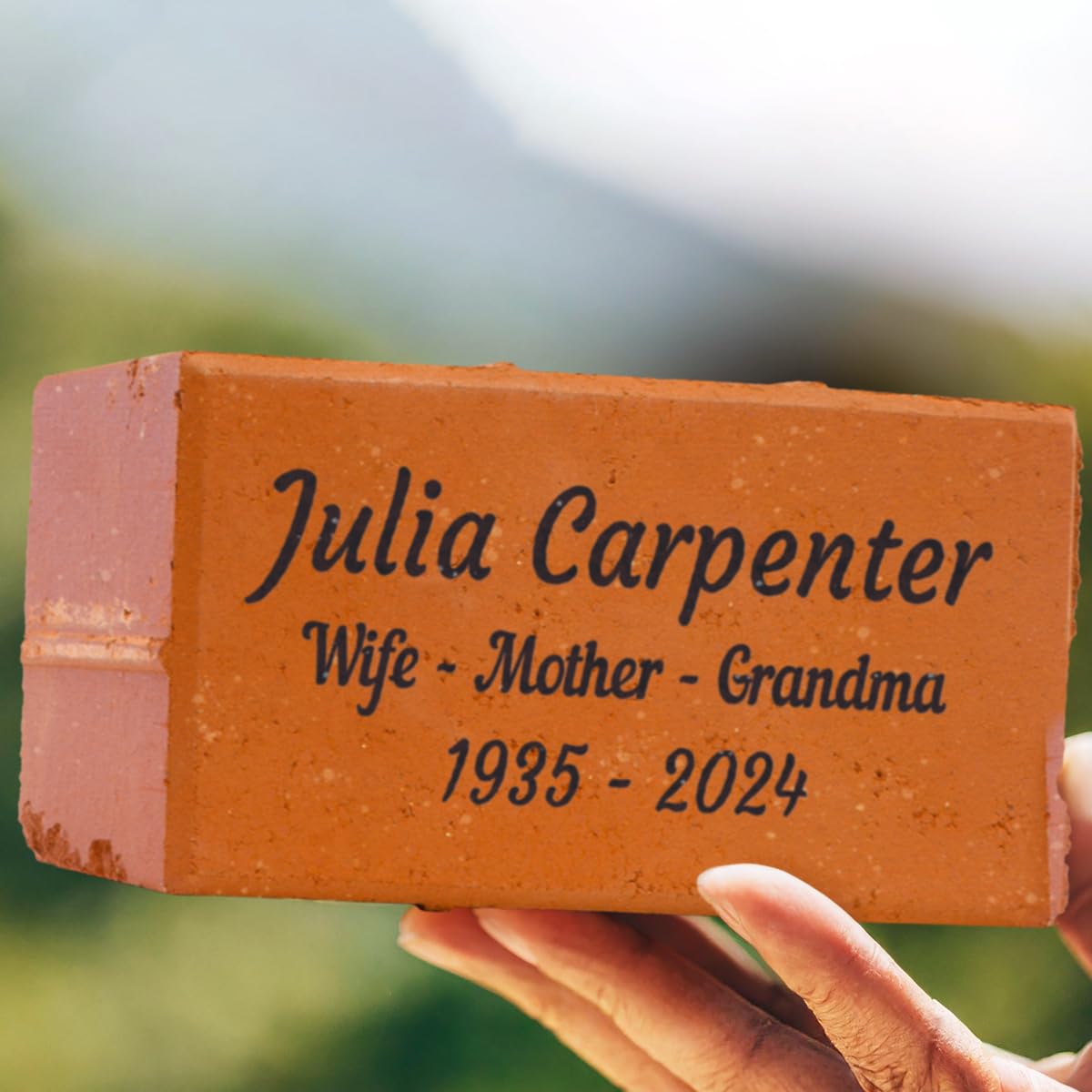 Senior Bricks Personalized Memorial Bricks Custom Brick Donation — Saint Francis