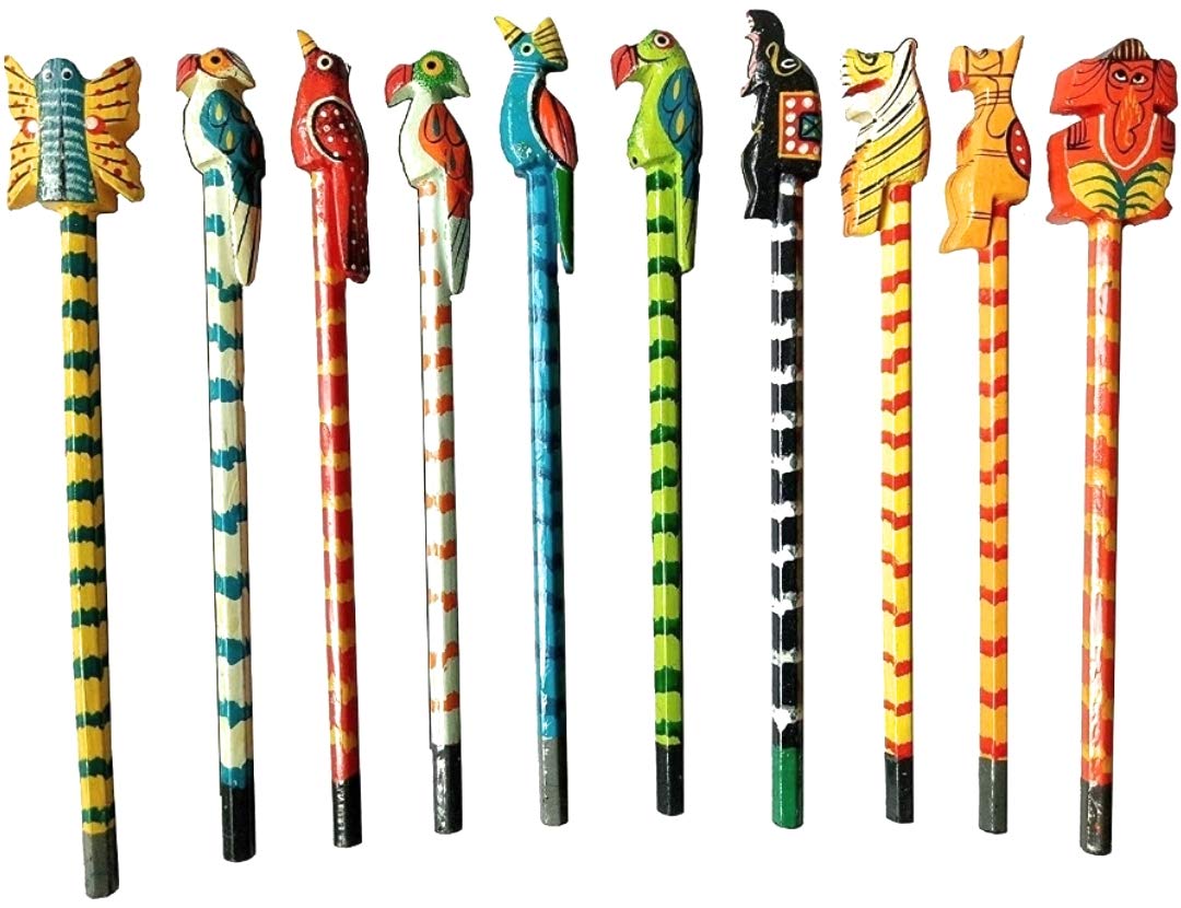 See full amazon price history chart for Pramod toys Hand Crafted Hand Made Pencil Toys Set Of 10 Pencils With Different Shape And Design A Unique And Luxury Gift For Kids And Loved Ones, Multi-coloured, Multi Pramod toys Hand Crafted Hand Made Pencil Toys Set Of 10 Pencils With Different Shape And Design A Unique And Luxury Gift For Kids And Loved Ones, Multi-coloured, Multi (B08QDNKVK1) Amazon Price History, Amazon Price Tracker