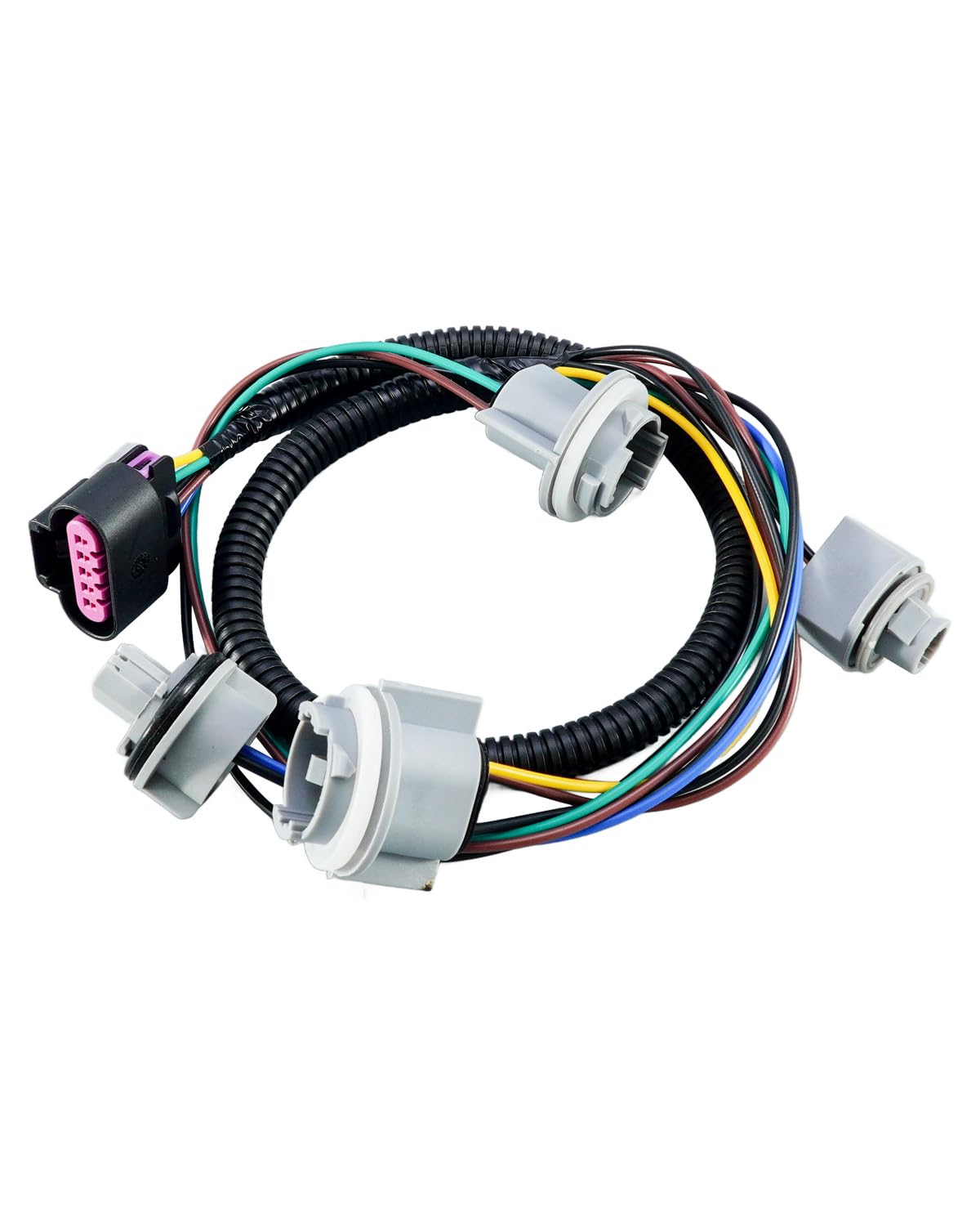 22787445 Rear Tail Light Lamp Wiring Harness Socket Fit for Chevy Suburban Tahoe GMC Yukon