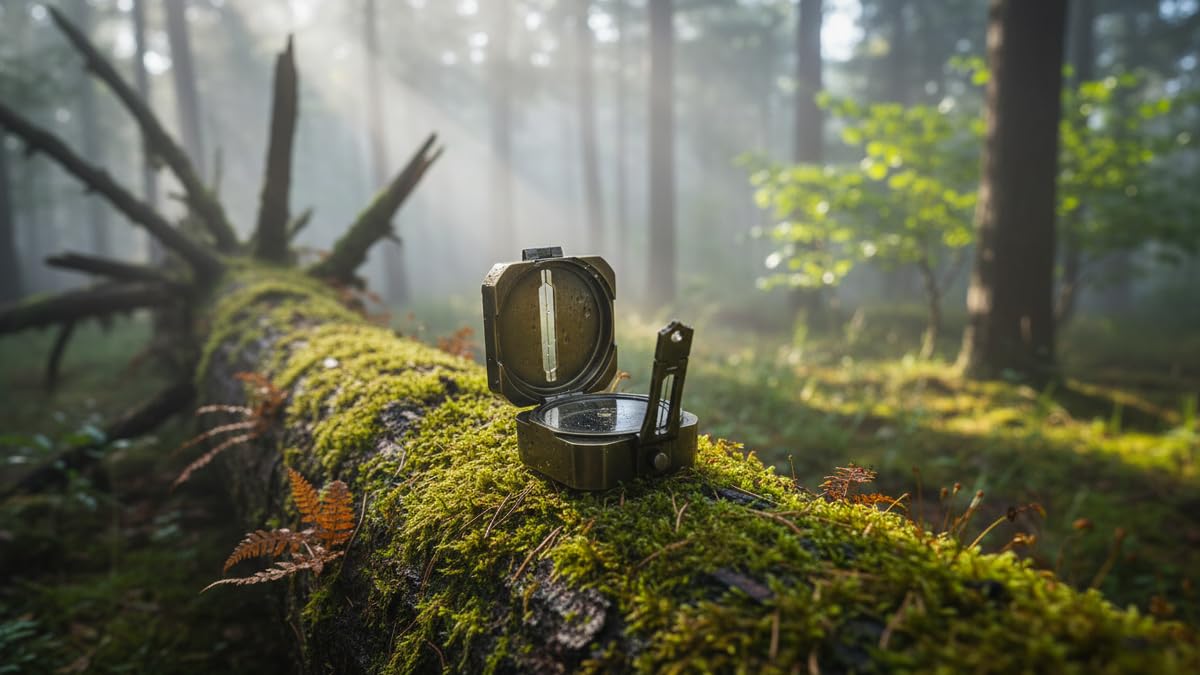 THOR INSTRUMENTS Boussole en laiton vintage Brunton Surveying Nautique Boussole pour navigation/voyage/randonnée/suivi/camping Outil de survie en plein air
