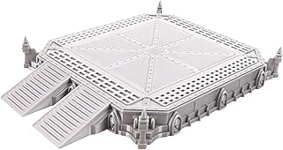Tabletop Terrain Landing Pad by War Scenery for Wargames and RPGs 28mm 32mm Miniatures