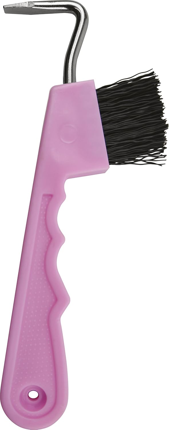 Hoof pick brush - - Purple