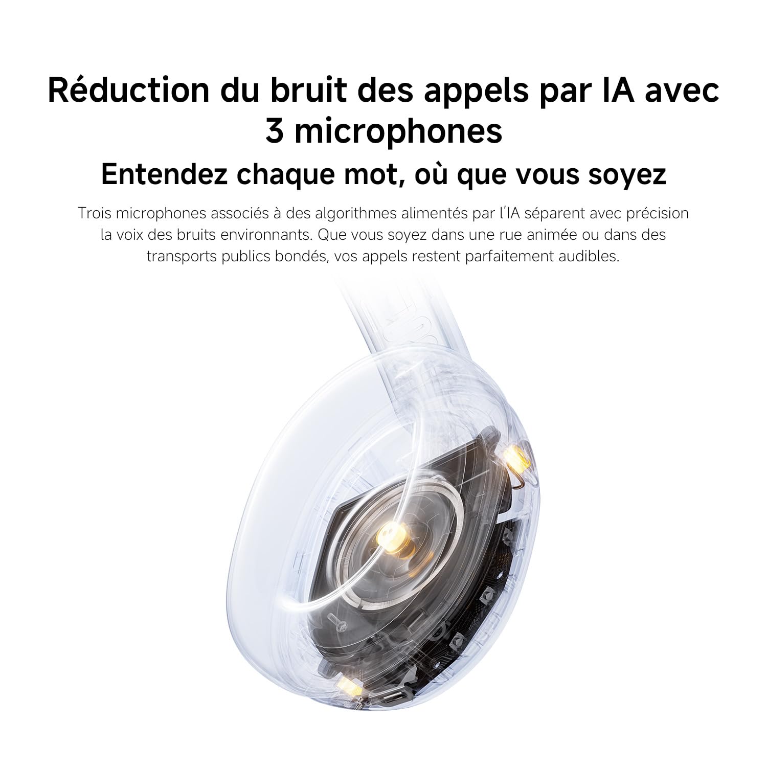 XIAOMI Redmi Headphones Neo, Casque Bluetooth Circum-auriculaire, ANC adaptative 42 DB, Bluetooth 5.4, autonomie 72 h, Audio Filaire Hi-Res, Basses puissantes, appels IA à 3 micros, Fast Pair, Noir