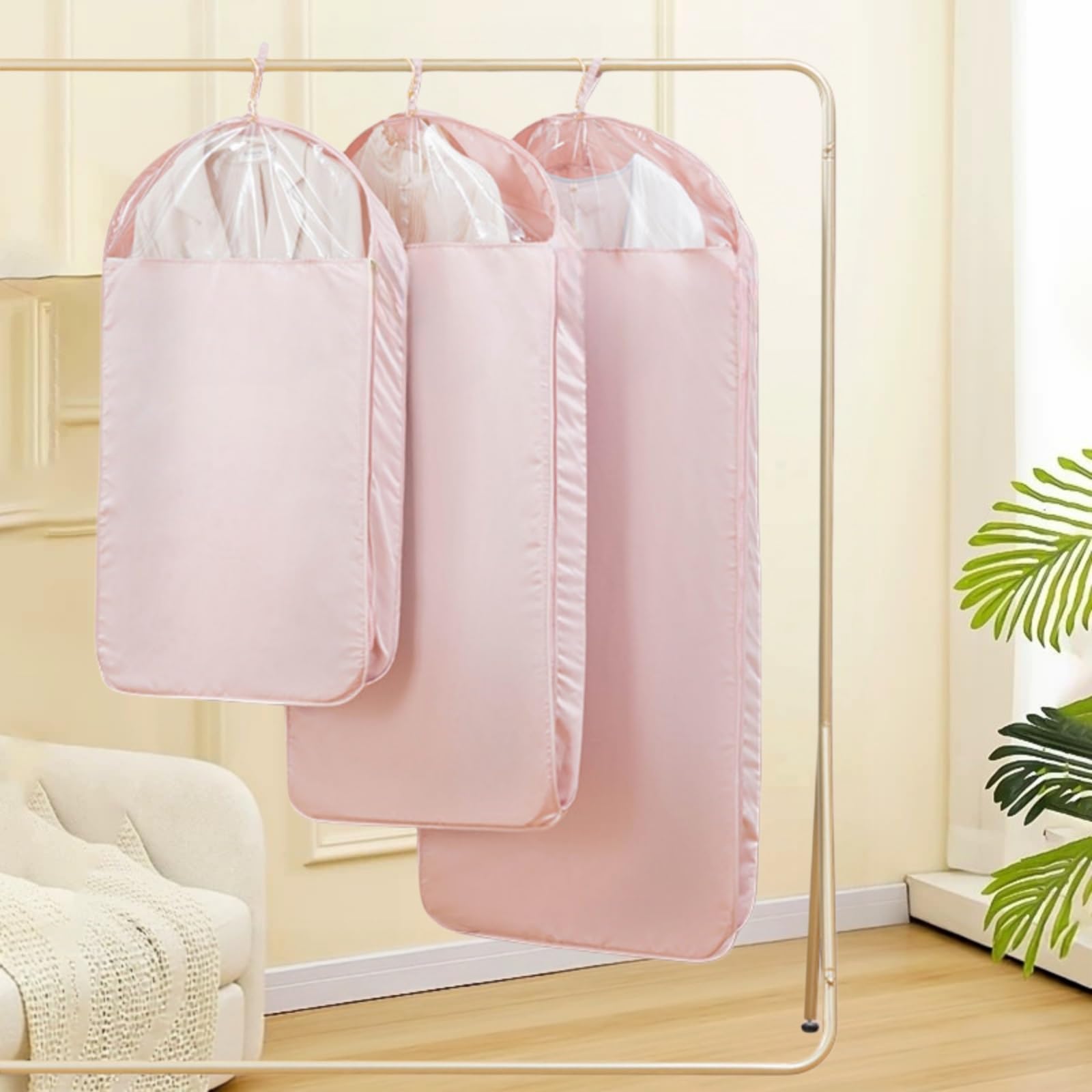 Funda protectora antipolvo for armario,Ventana transparente de gran tamaño