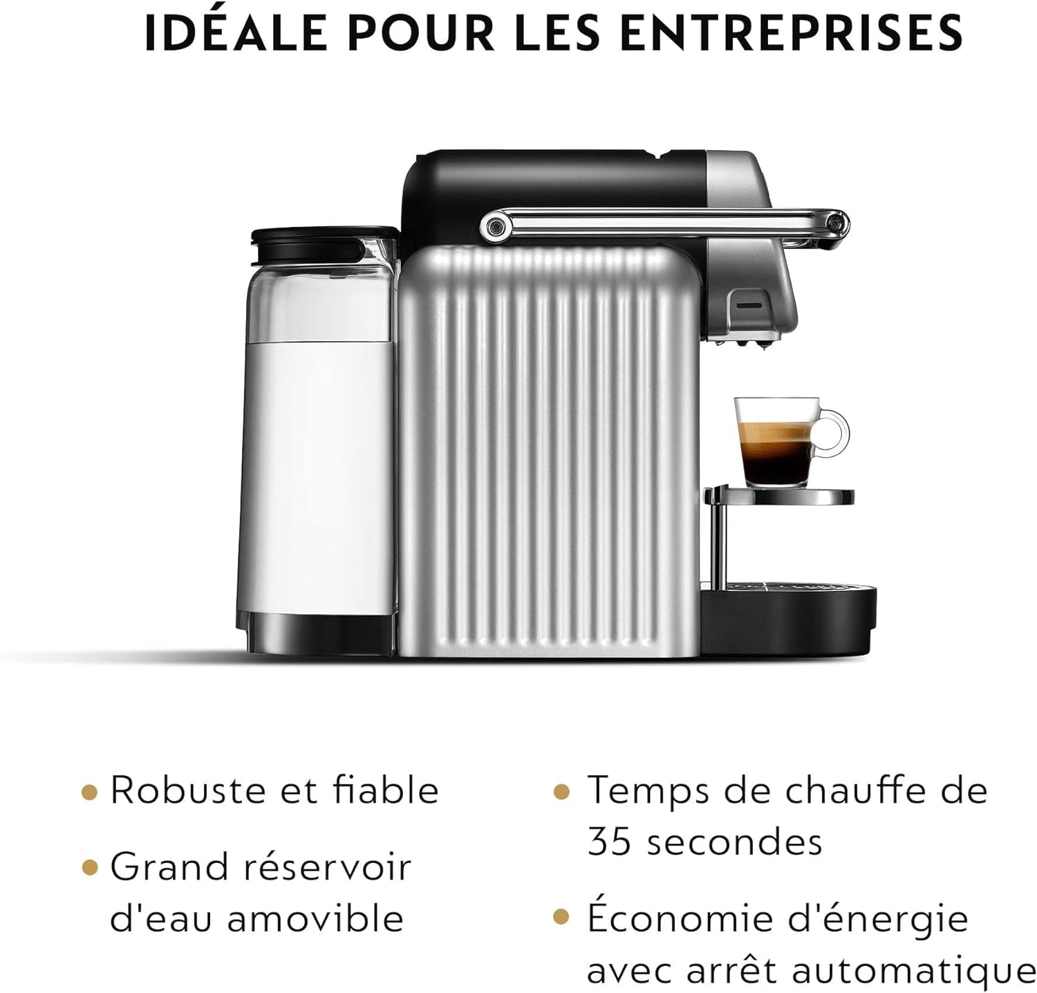 Nespresso Professionnel – Machine à Café Zenius pour Capsules Professionnelles - Boite de 50 Capsules Cafés Classic LEGERRO