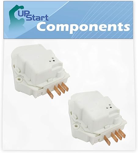 Paquete de 2 temporizadores de descongelación para refrigerador 215846604 de repuesto para refrigerador Frigidaire LFHT1513LW9 - Compatible con