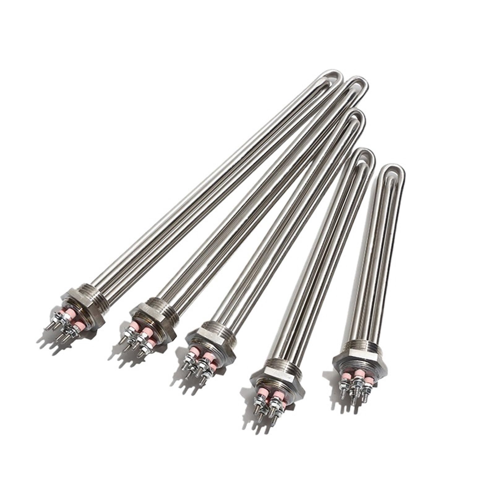 Element grzewczy solarny do wody DN25 32 mm G1" z gwintem 120 V 220 V, 1500 W2500W3500W4500W5500W z kubkiem (z wszystkimi zapalnikami, 220 V, 2500 W, 240 mm)