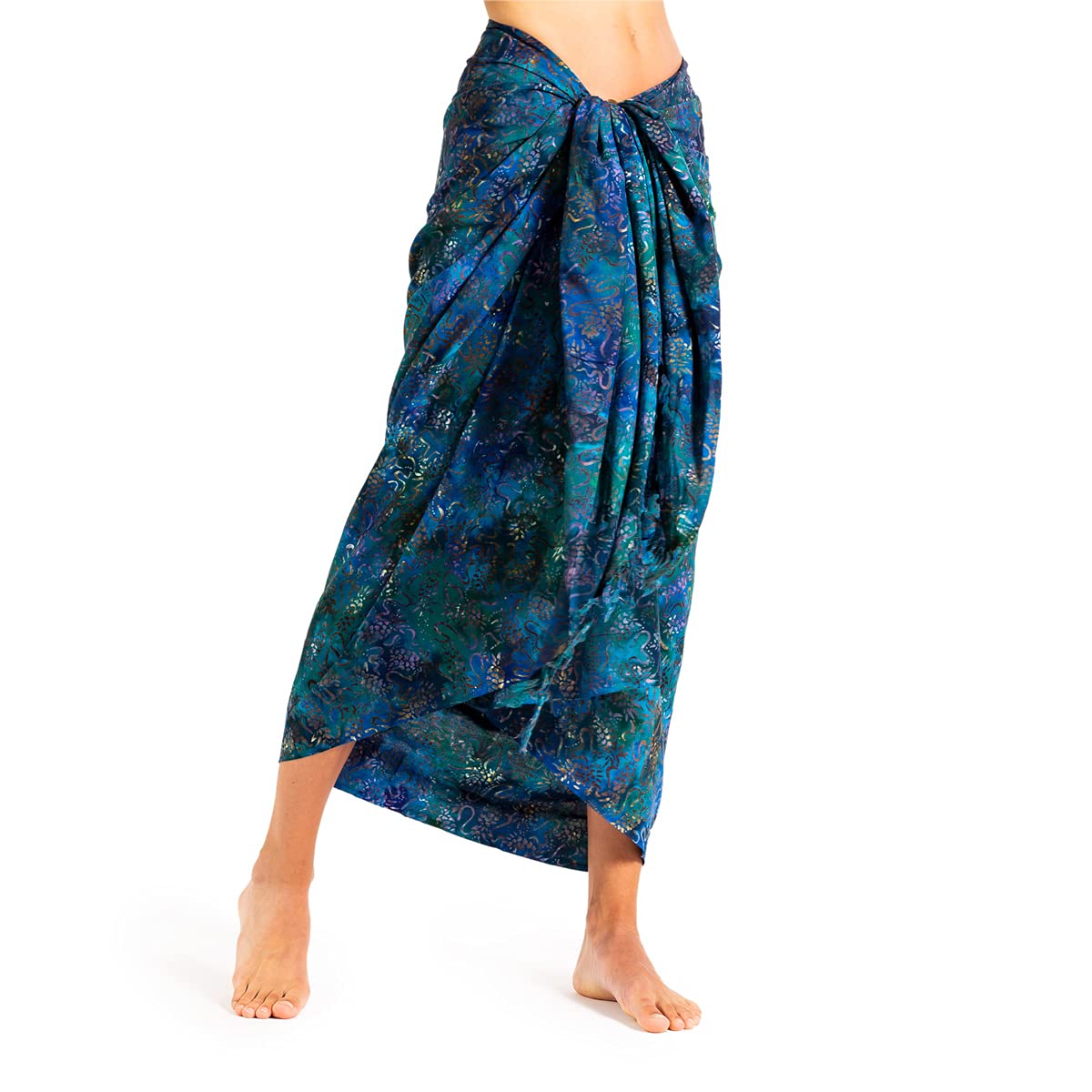 PANASIAM Sarong B204 blue green, L