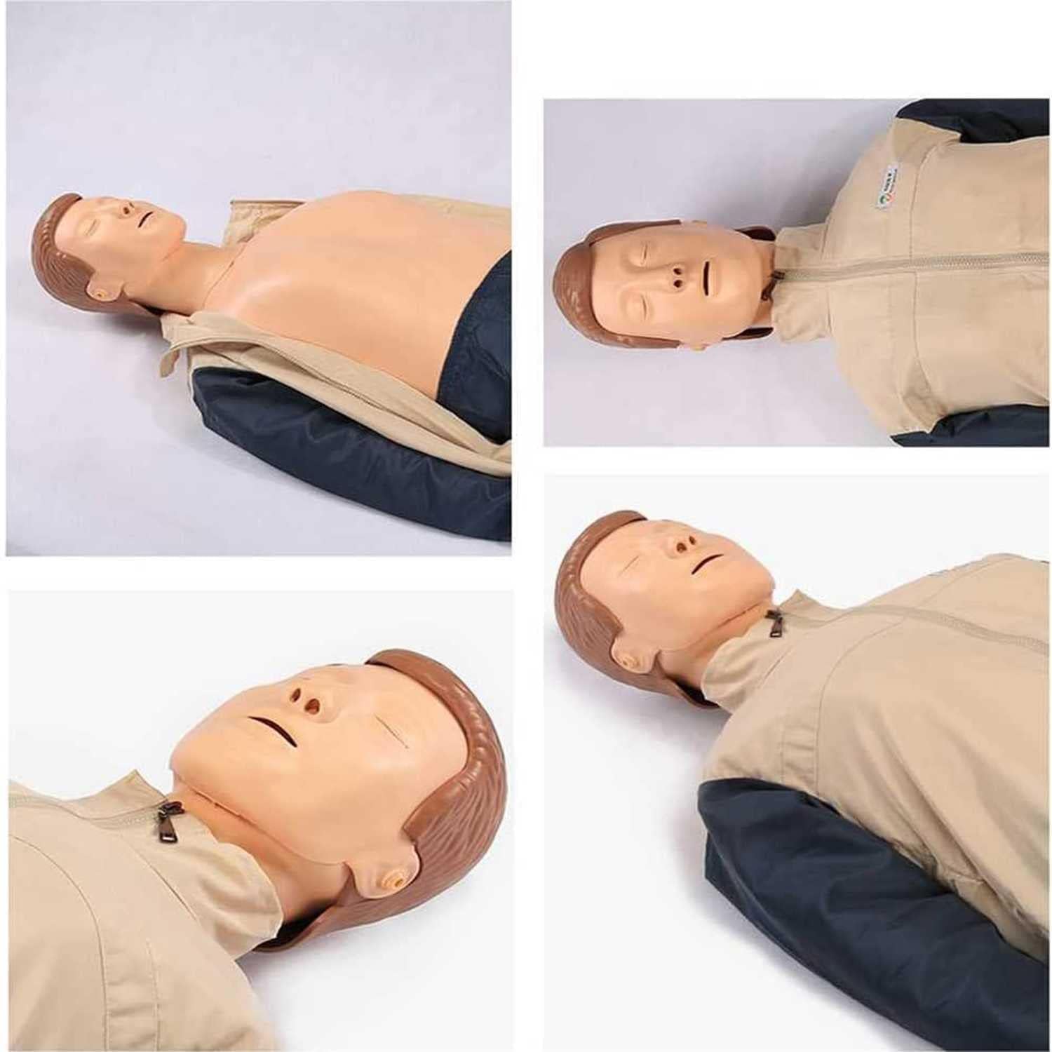 Manekin treningowy RKO dla dorosłych – symulator resuscytacji krążeniowo-oddechowej całego ciała do pierwszej pomocy i edukacji medycznej