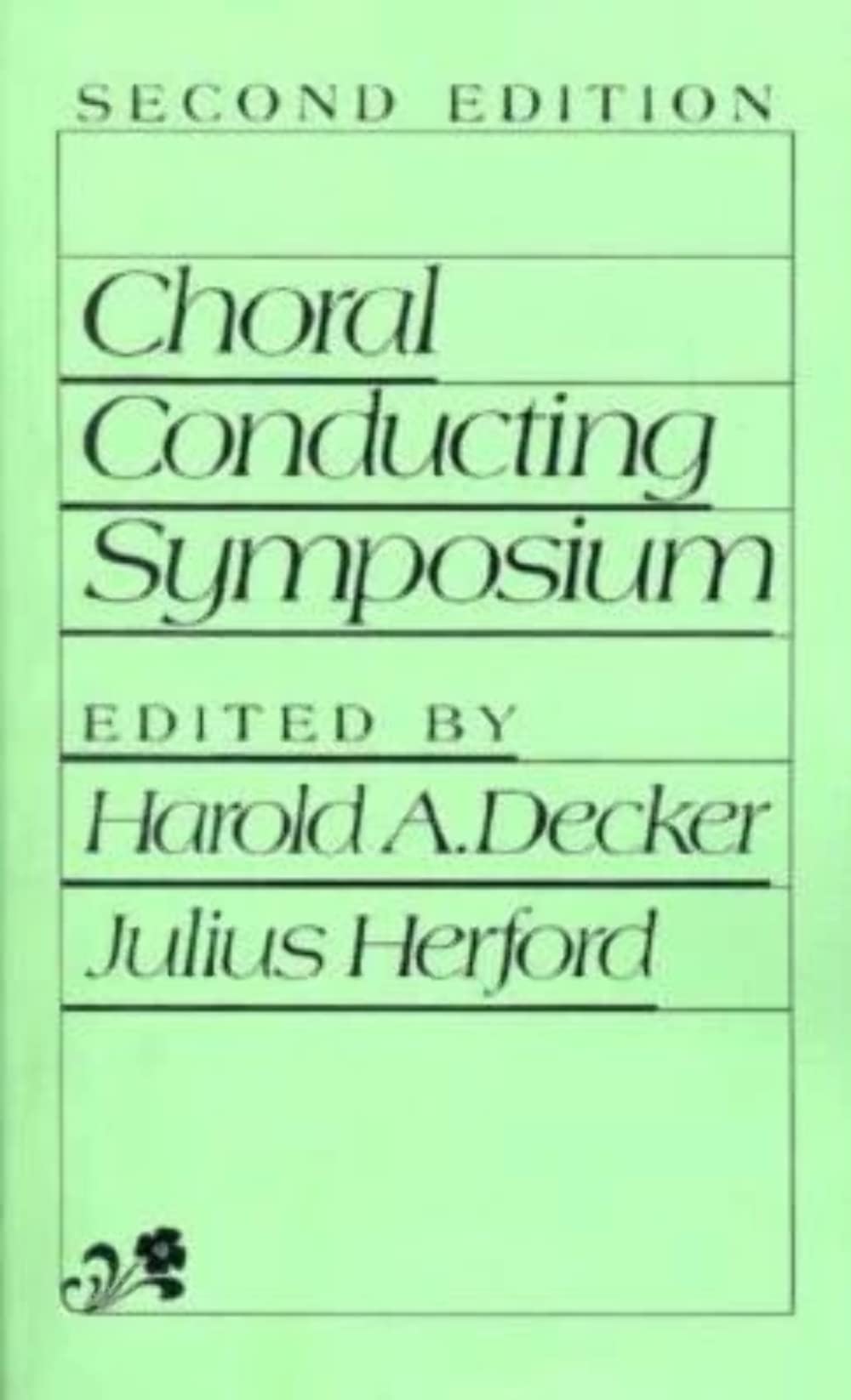 Choral Conducting Symposium livre et guide d'apprentissage de direction de chœur