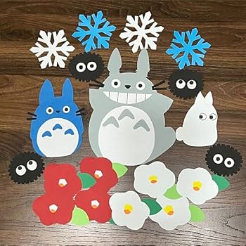 トトロ 立体オブジェ 春夏秋冬 4点セット トトロ 立体オブジェ 春夏秋冬 4点セット トトロ 立体オブジェ 春夏