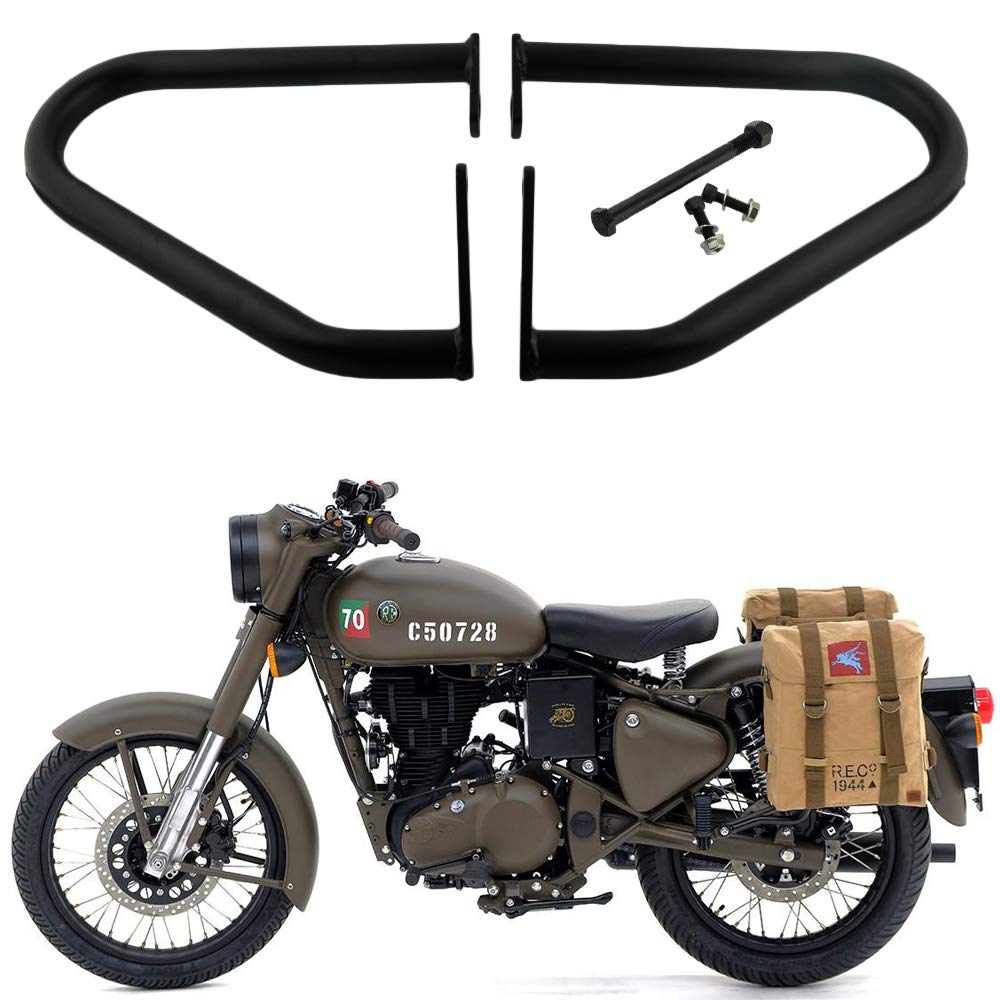 Buy Engine Guard Kit Leg Guard C Guard For Royal Enfield Classic 500