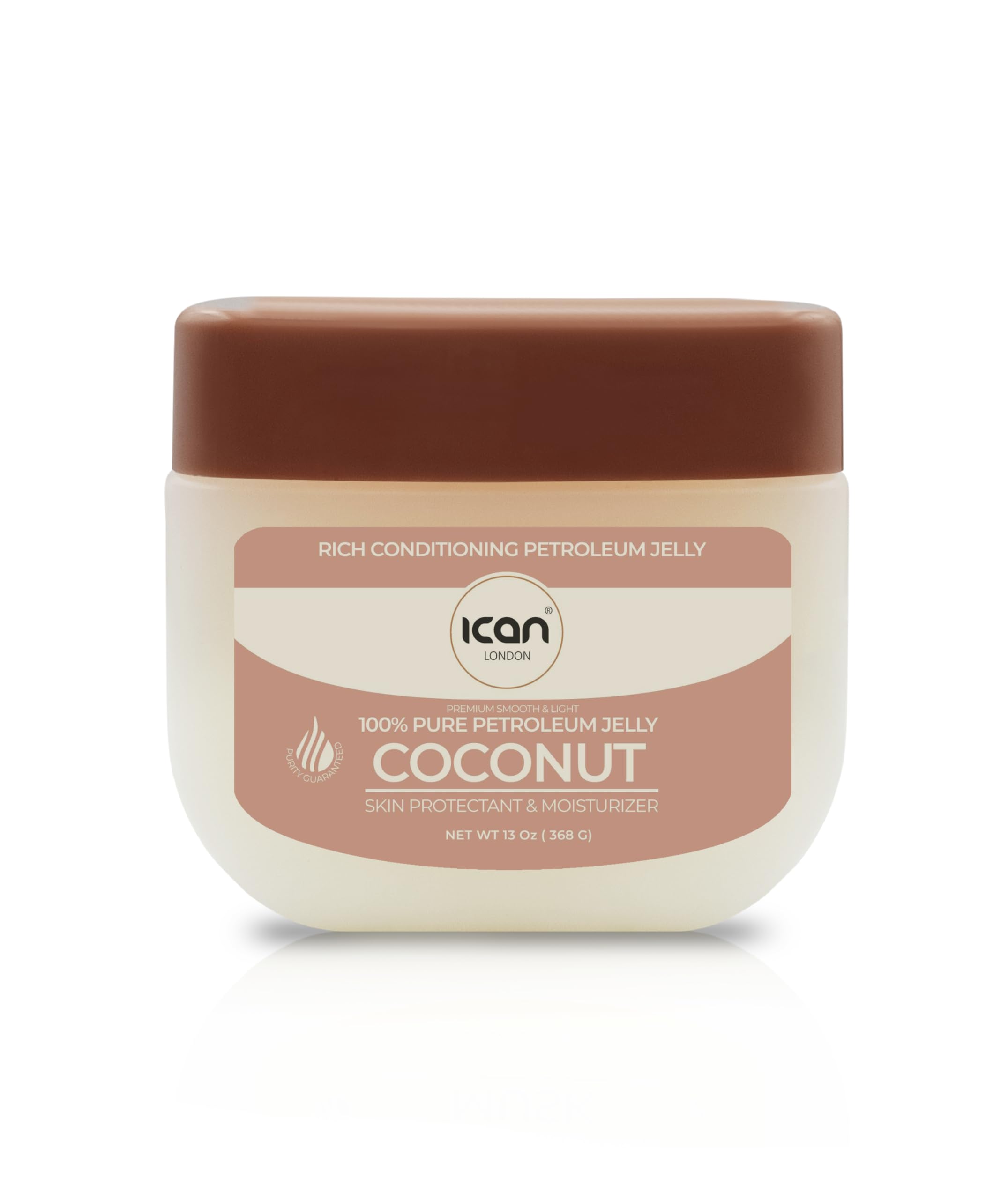 ican London Petroleum Jelly with Coconut and Aloe Vera Extract, 368g, 368 g (Pack of 1)