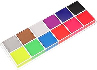 PLAFOPE 1 Caixa Top Coat Pintura Facial Maquiagem Facial Material Para Festas Cosplay Pigmento Pintura Corporal Maquiagem Graxa Pintura Facial Tinta A Óleo Festival Pigmento Festival