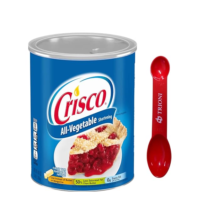 Vegetable Shortening Bundle of One (1) 48 oz Resealable