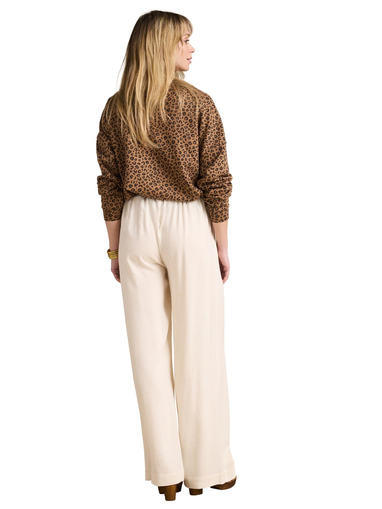 ENVIE DE FRAISE Pantalon Large de Grossesse matière légère avec Lin